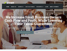 Tablet Screenshot of coregroupus.com
